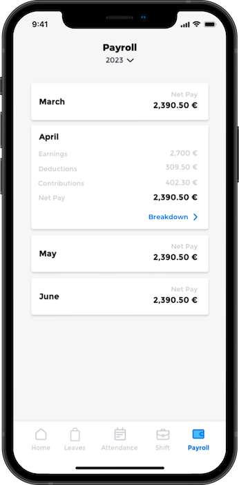 Employee Self-Service App