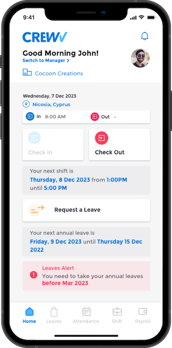 Self Service Mobile App